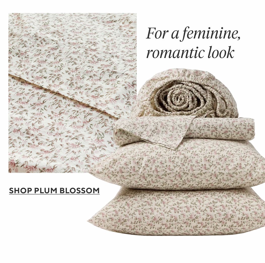 For a feminine, romantic look Shop Plum Blossom >