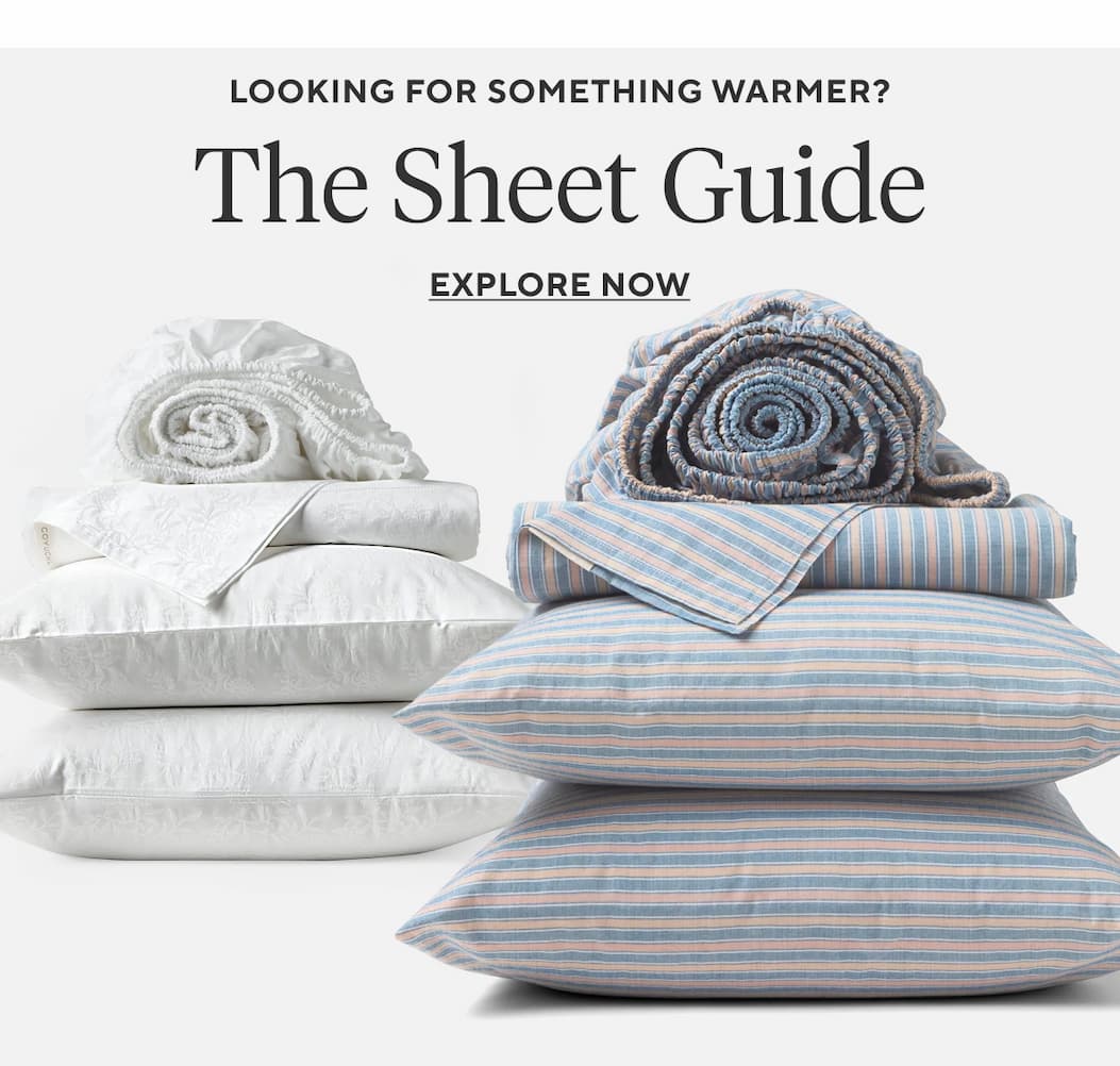 Looking for a different feel? THE SHEET GUIDE Explore Now >