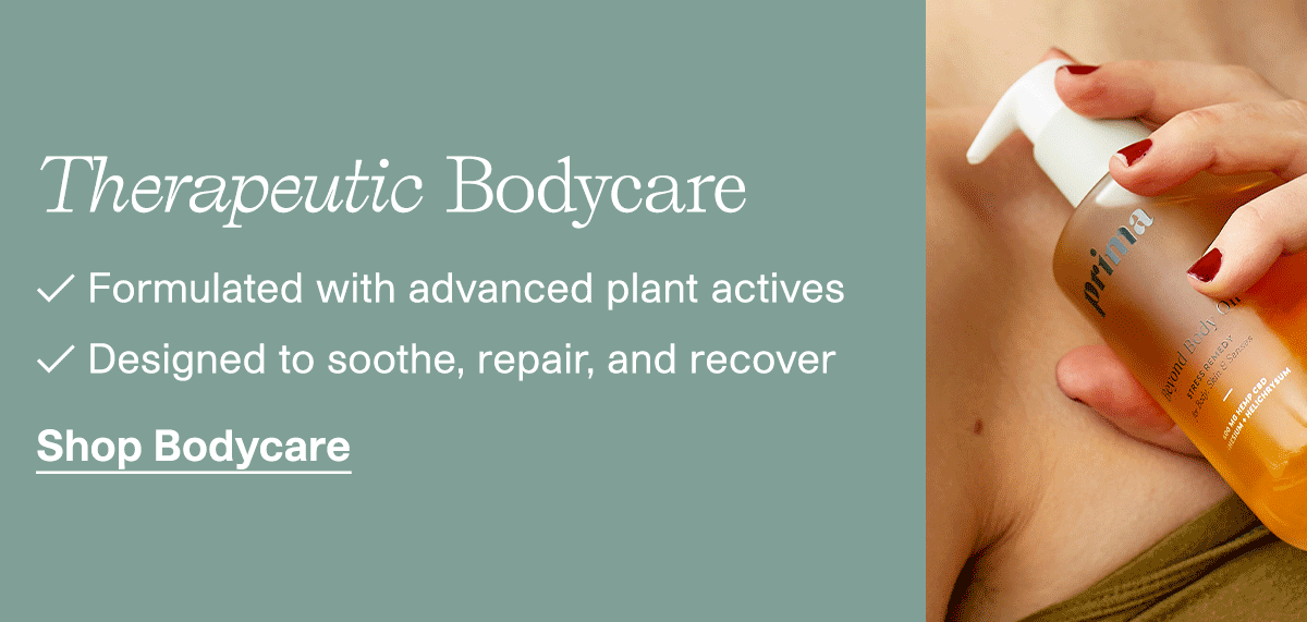 Therapeutic Bodycare | Formulated with advanced plant actives | Designed to soothe, repair, and recover | Shop Bodycare