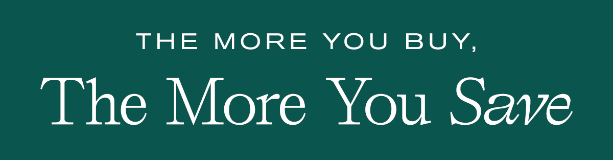 The More You Buy, The More You Save