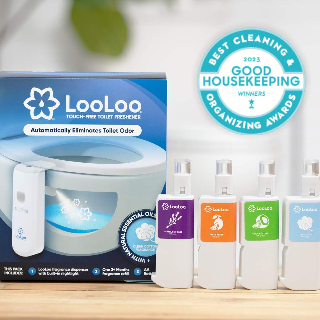 Image of LooLoo and fragrances.