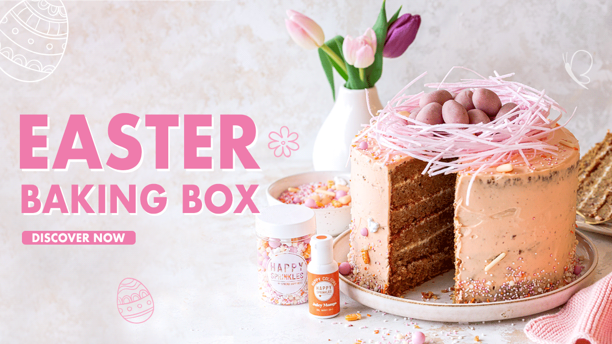 The Easter baking box is here! 🐰🌷 Happy Sprinkles
