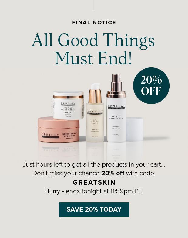 SAVE 20% TODAY