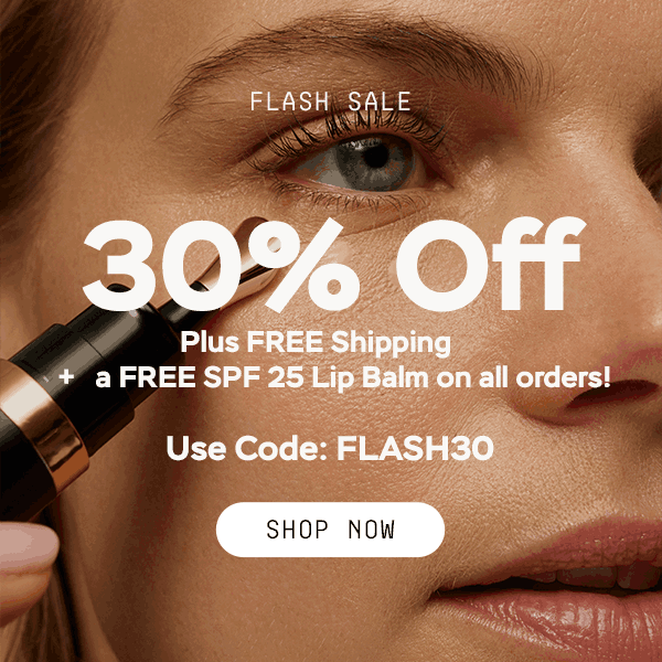 30% OFF Flash Sale