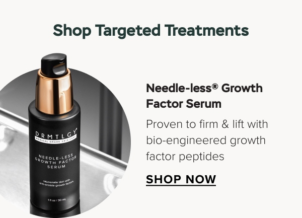 Targeted Treatments: Needle-less® Growth Factor Serum