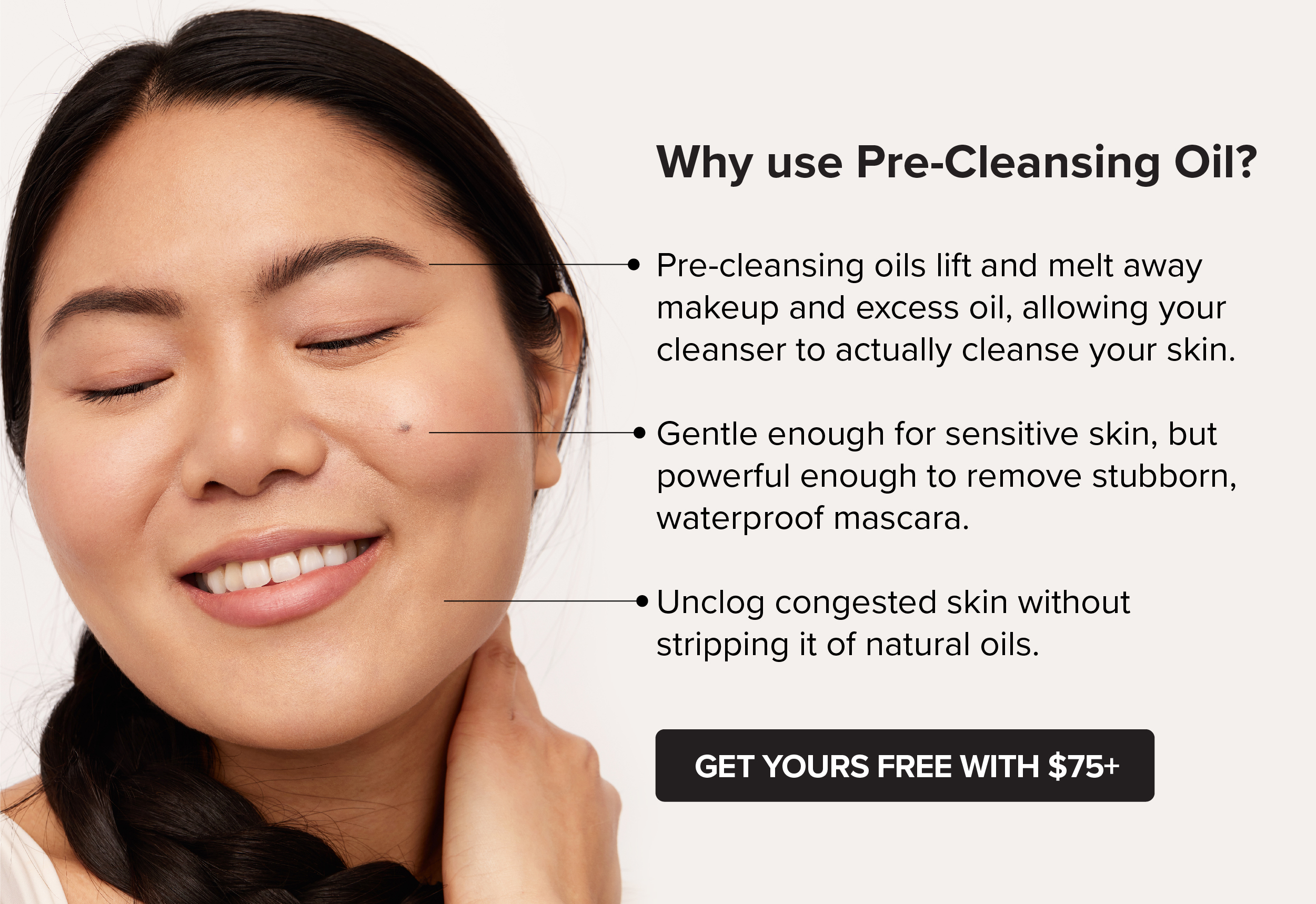 Free PreCleansing Oil is BACK DRMTLGY