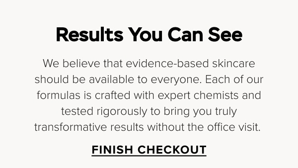 Finish Checkout