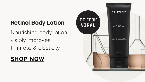 Retinol Body Lotion (TIKTOK VIRAL): Nourishing body lotion visibly improves firmness & elasticity. SHOP NOW.