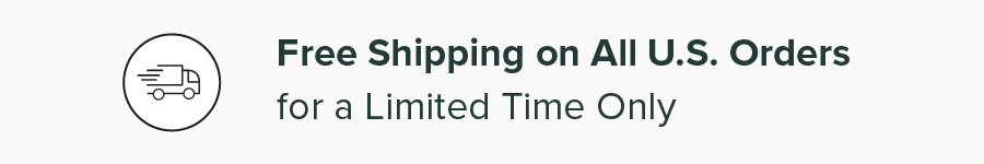 Enjoy free shipping on all orders for a limited time only