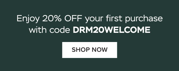 Enjoy 20% OFF your first purchase with code DRM20WELCOME
