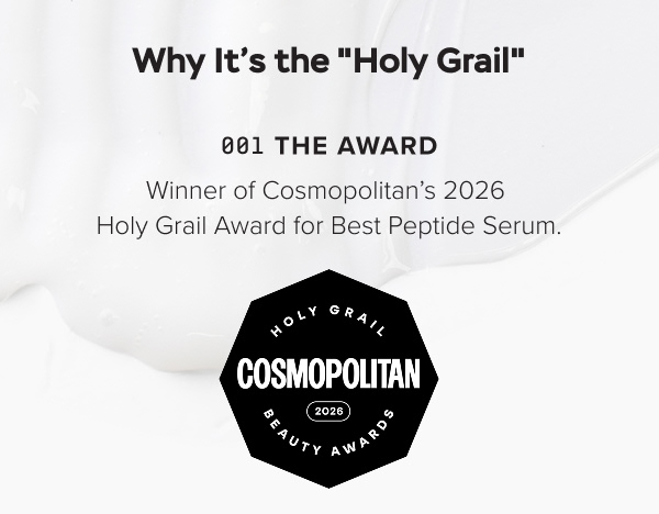 Why Needle-less® Growth Factor Serum is the "Holy Grail":  001 - The Award