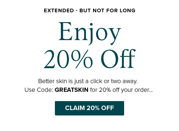 CLAIM 20% OFF