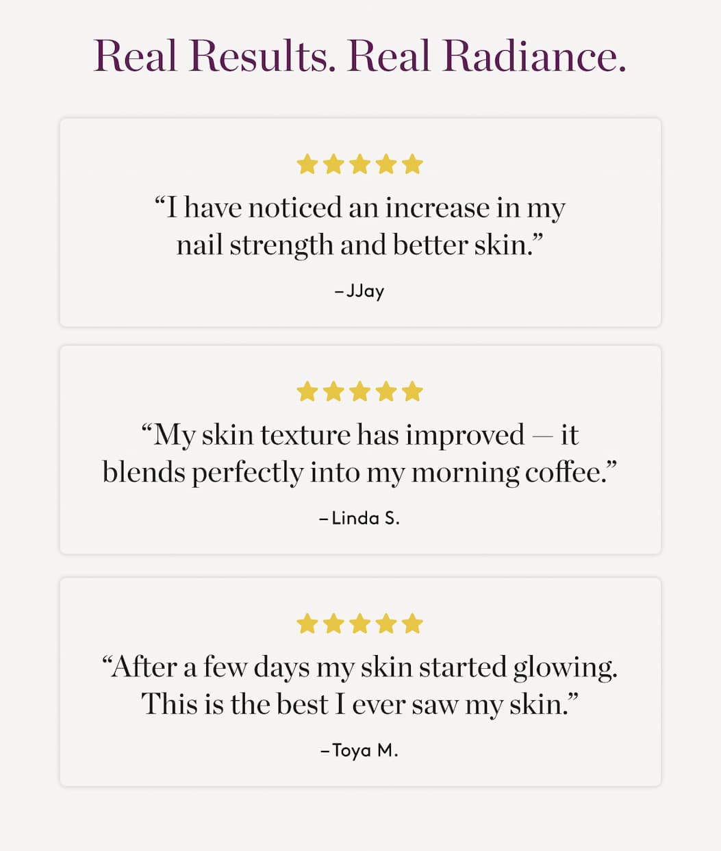 Customers Rave about Collagen Beauty Peptides