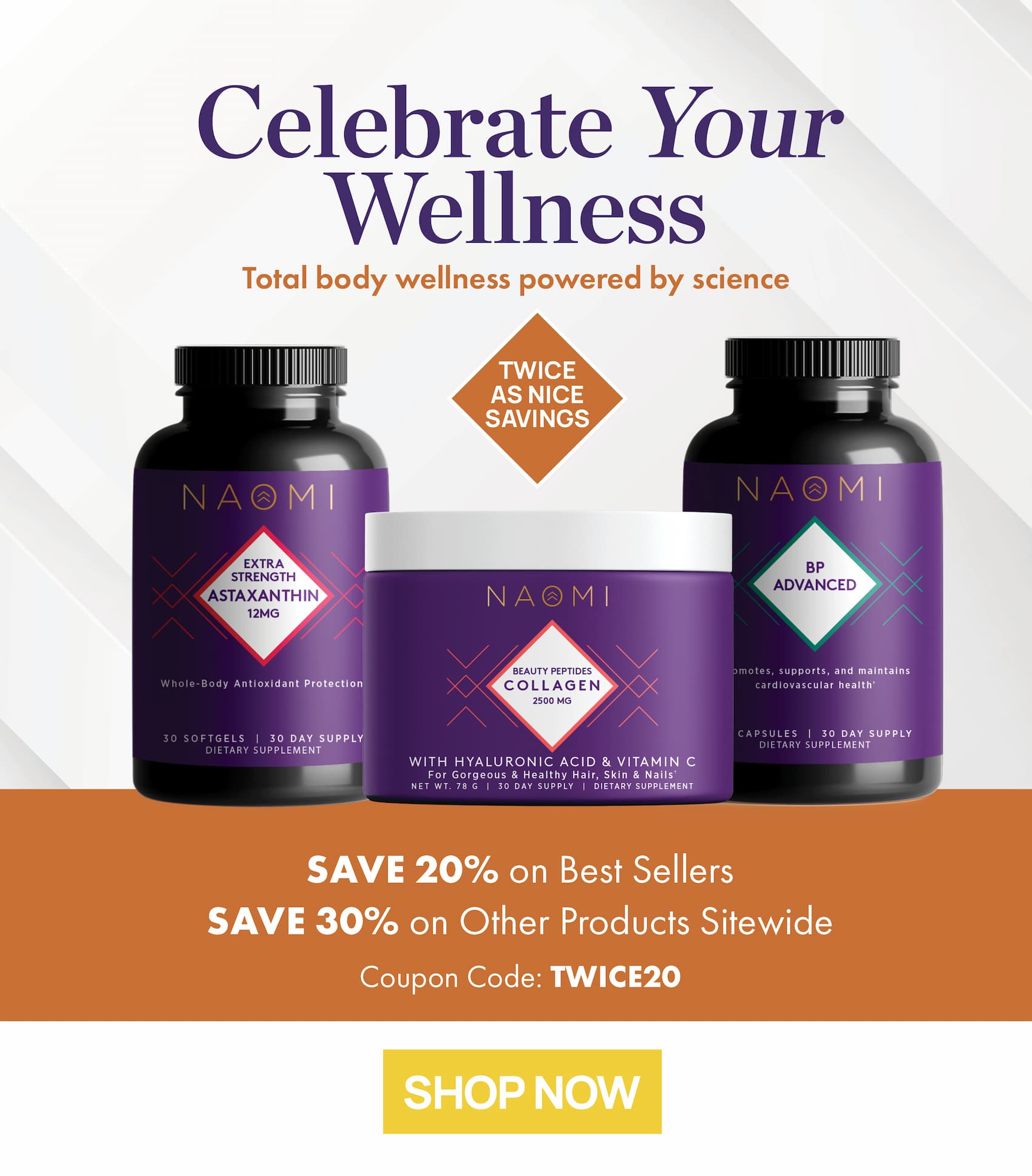 SAVE 20% ON BEST SELLERS AND 30% ON OTHER PRODUCTS SITE WIDE 