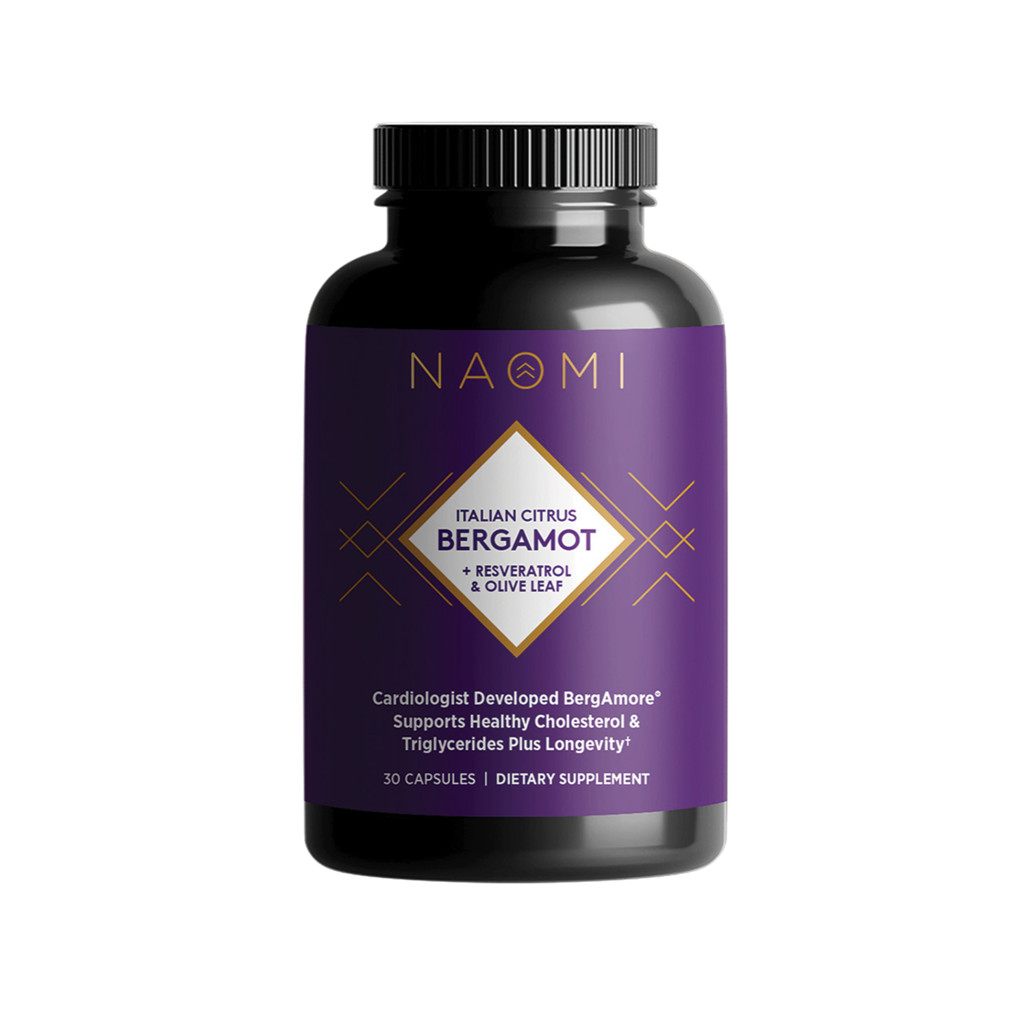 NAOMI Italian Citrus Bergamot + Resveratrol & Olive Leaf