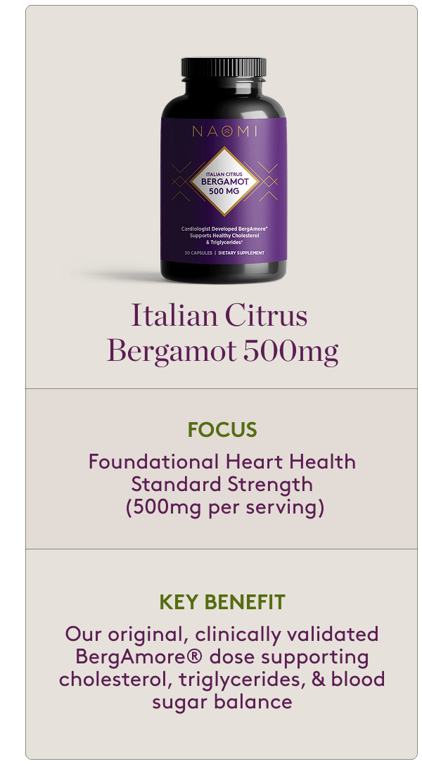 Italian Citrus  Bergamot 500mg