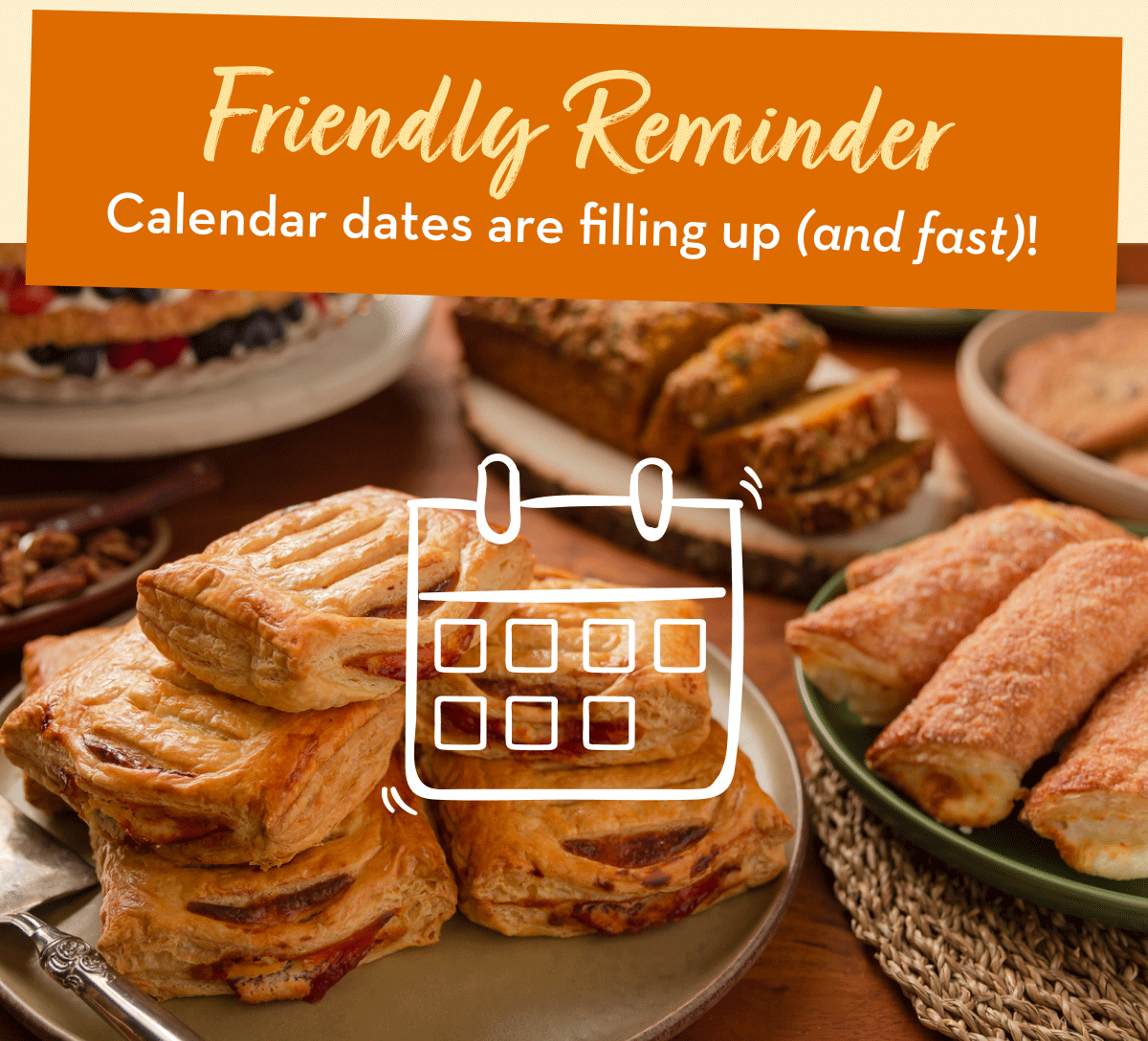 You Still Have Time to Place Your Order! 🗓⏳ Portos Bakery