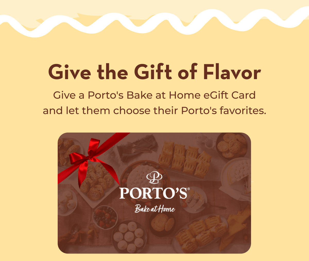 You don't have to leave home to get a taste of Porto's Portos Bakery