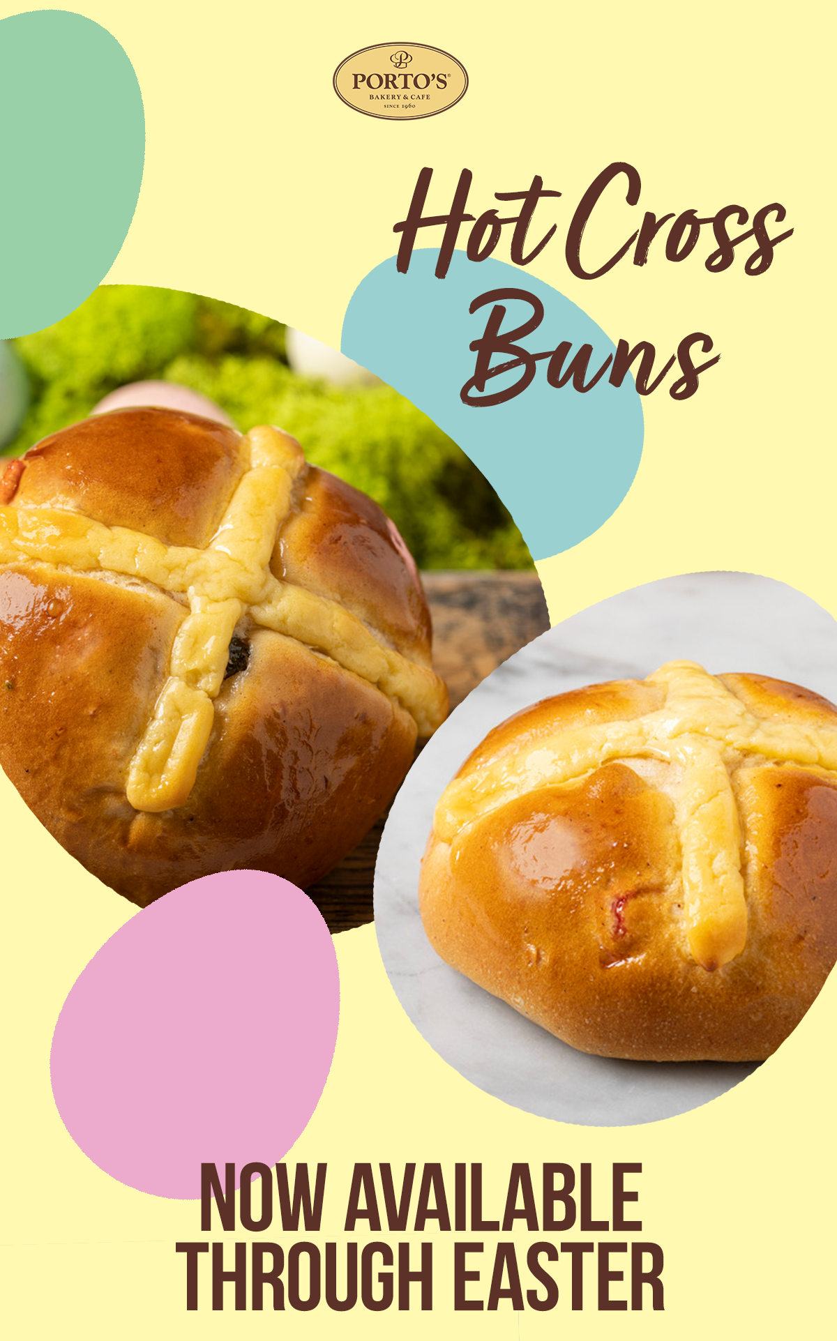 Now Available Through Easter 🐰 Portos Bakery