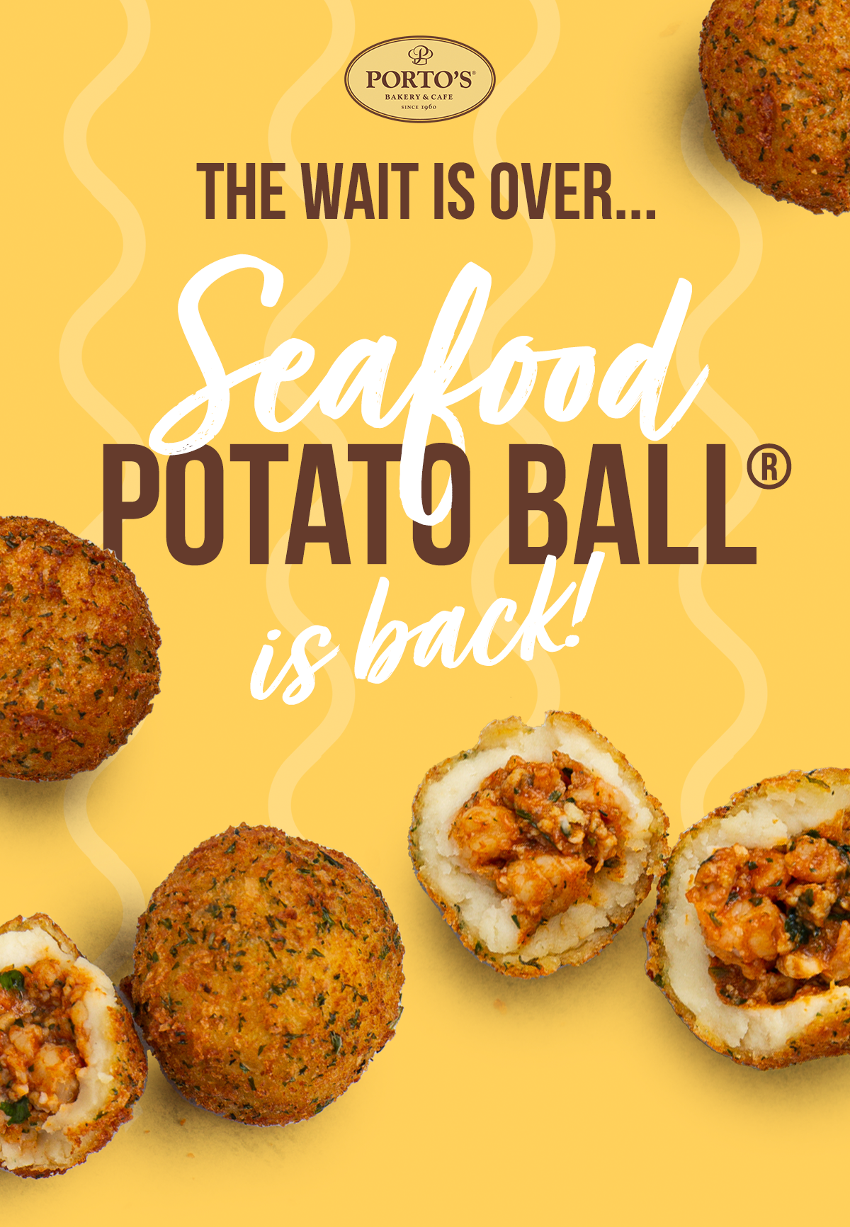 We know you'll be HOOKED. 🎣 Portos Bakery