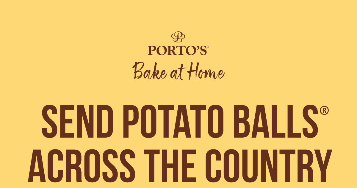 Share the flavor of Potato Balls® 😋 Portos Bakery