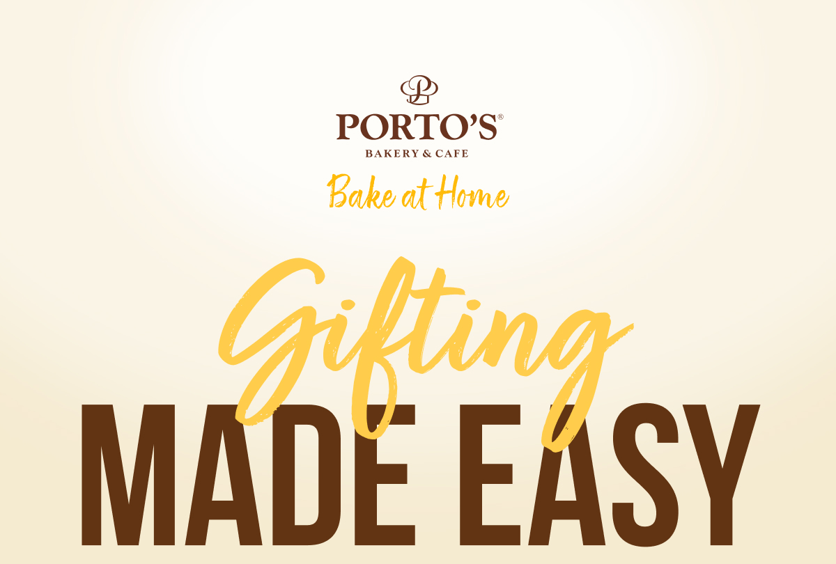 Are your gift baskets all packed? 🧺 Portos Bakery