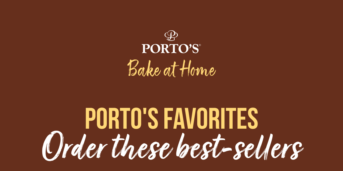 Porto's favorites shipping nationwide! 📦 Portos Bakery