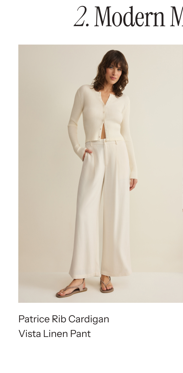 2. Modern Monochrome | Shop Patrice Rib Cardigan