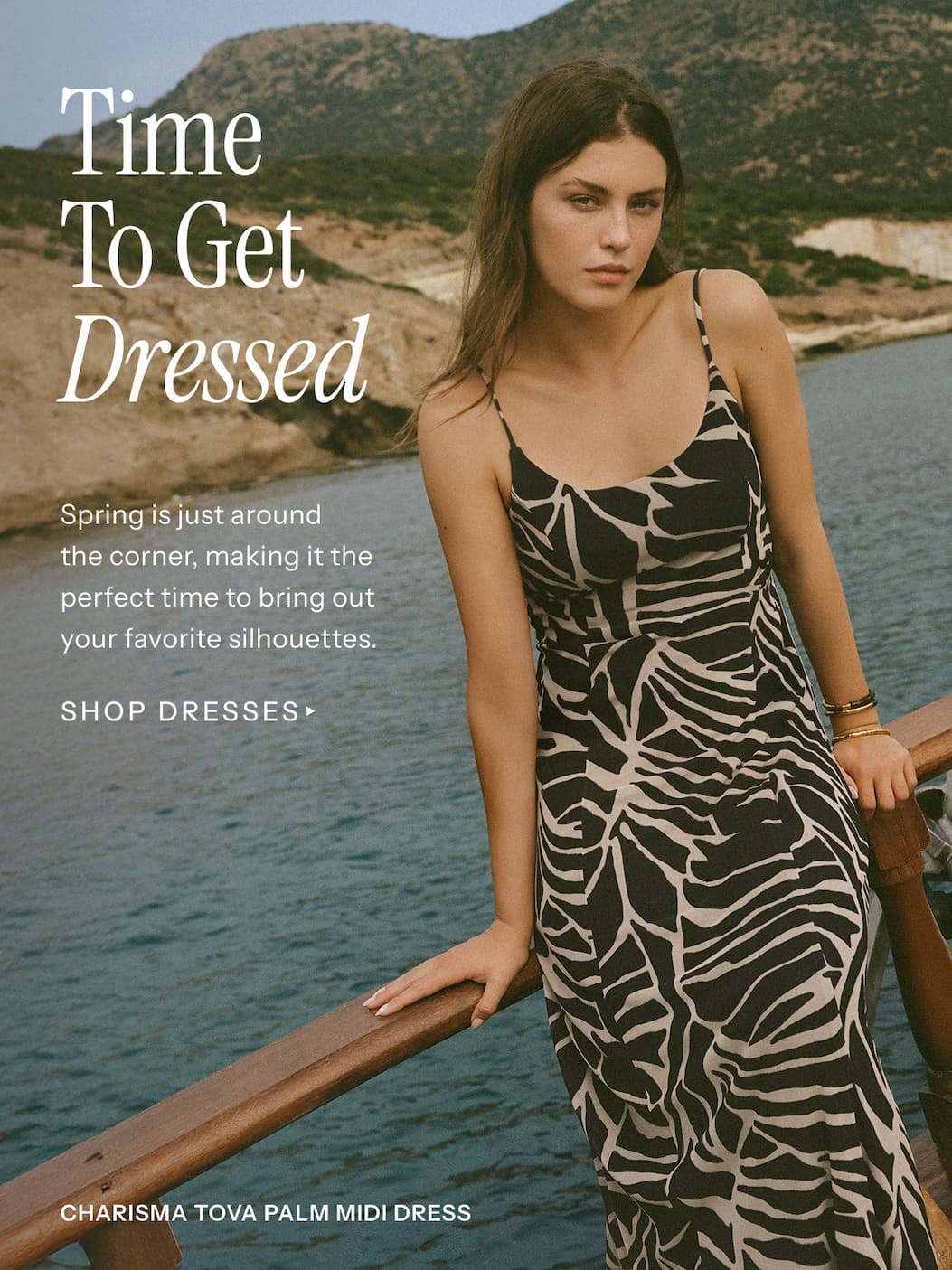 Time To Get Dressed | Spring is just around the corner, making it the perfect time to bring out your favorite silhouettes. | Shop Dresses