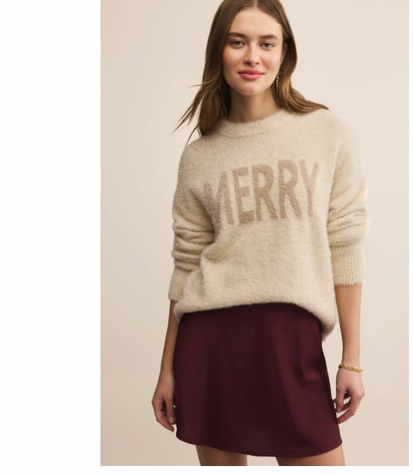 Shop Merry Gold Sweater