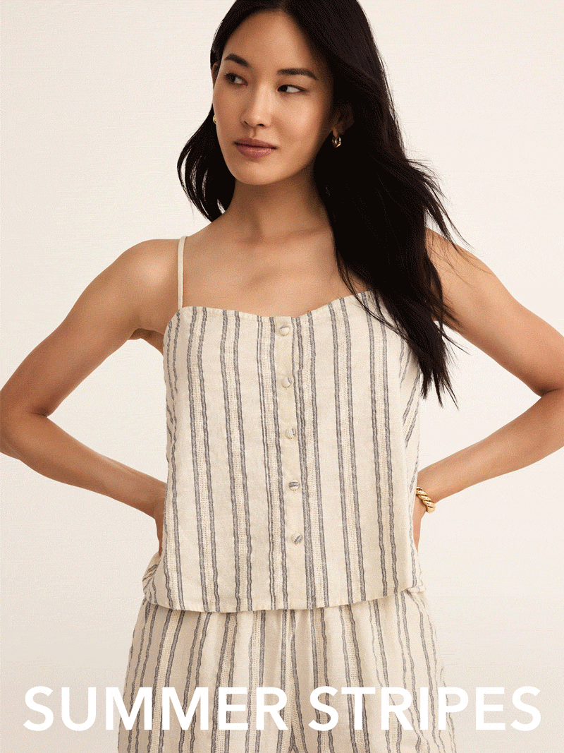 Summer Stripes. Shop now.