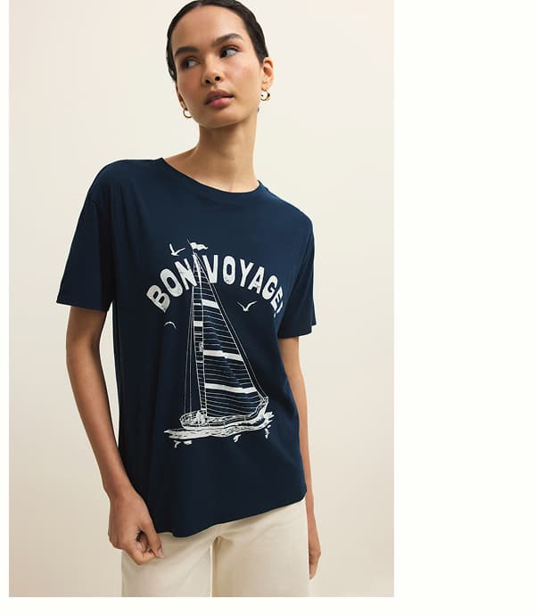 Shop Voyage Boyfriend Tee