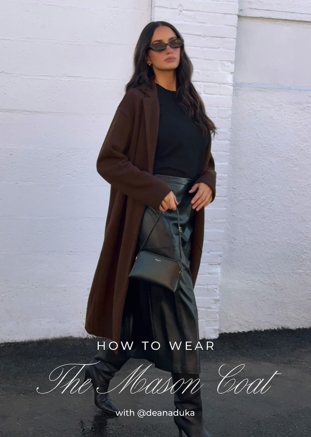 How To Wear The Mason Coat | With @deanaduka