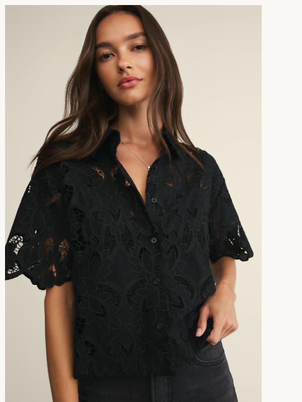 Shop Midnight Lace Top
