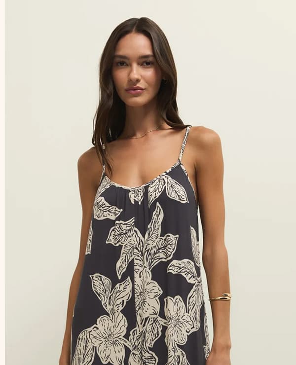 Shop Flared Asha Floral Jumpsuit