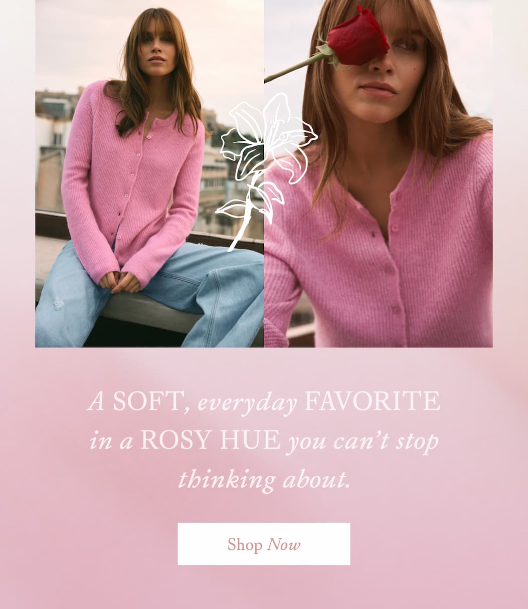A soft, everyday favorite in a rosy hue you can't stop thinking about. | Shop Now