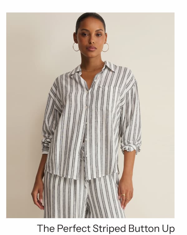 Shop The Perfect Striped Button Up