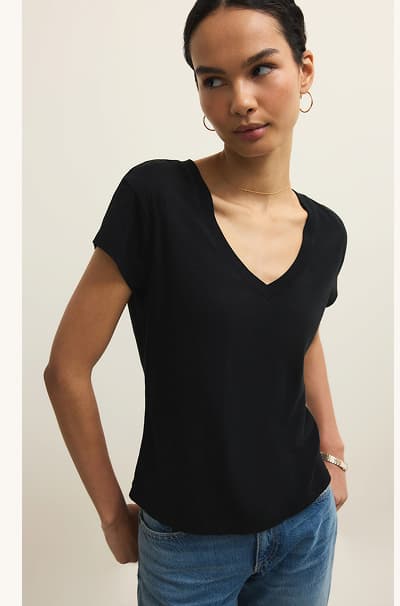 Shop The Modern Jersey V-Neck Tee