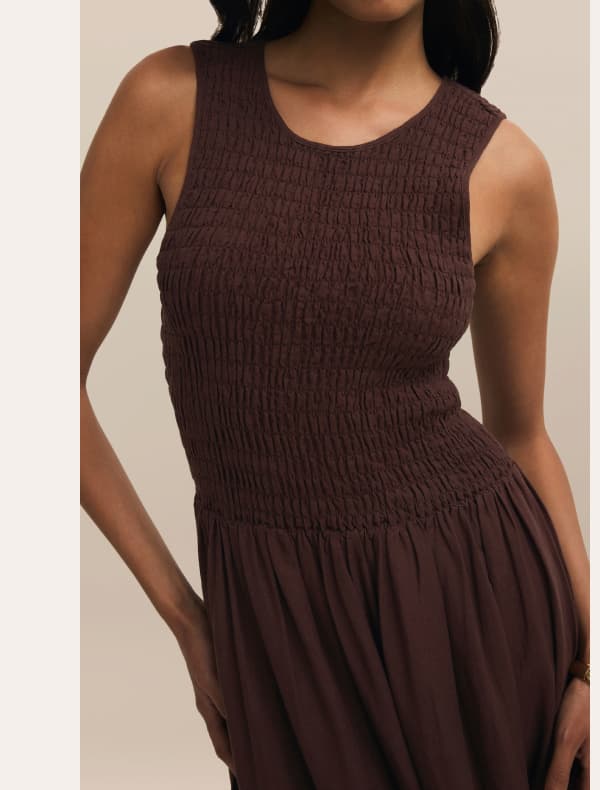 Shop Juniper Linen Maxi Dress