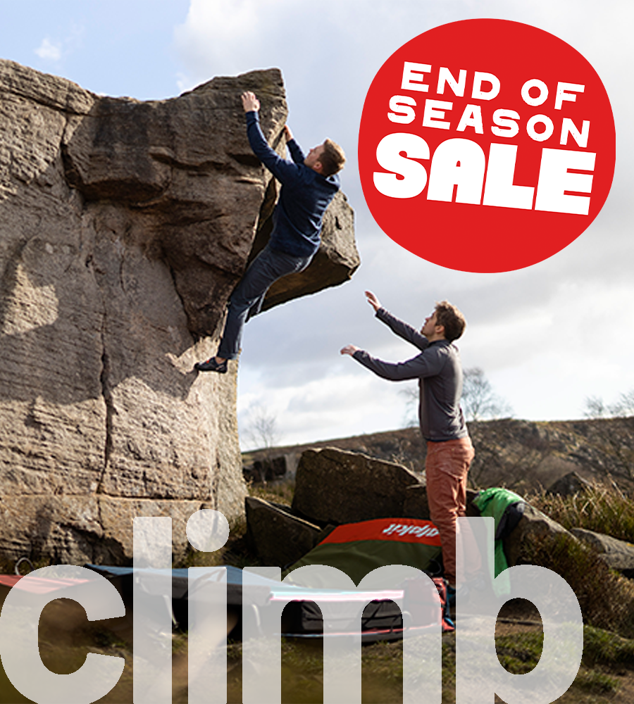 Save on climbing and mountaineering kit