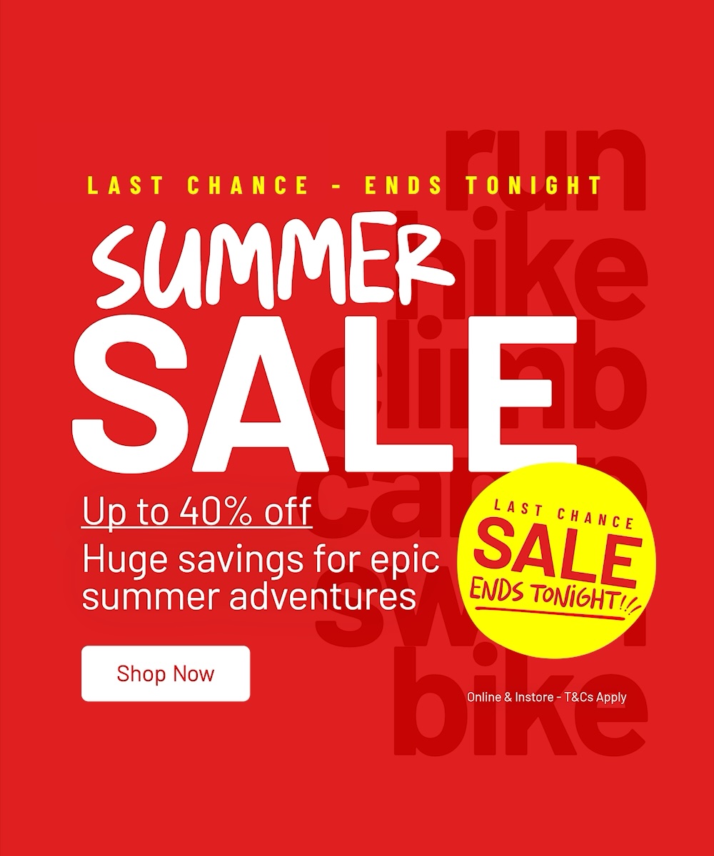 Shop Alpkit Summer Sale. Ends midnight.