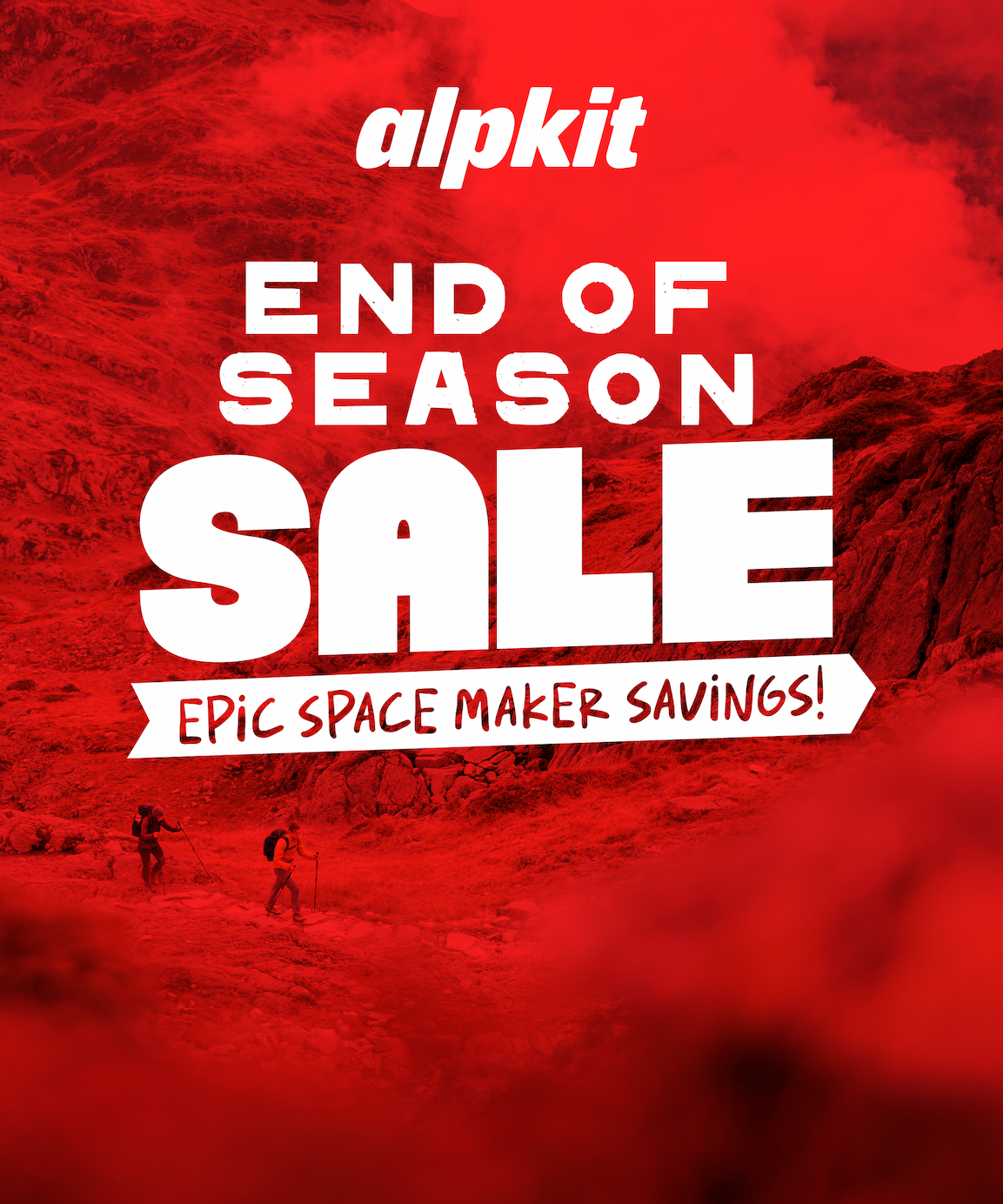 Save up to 30% in our end of season sale