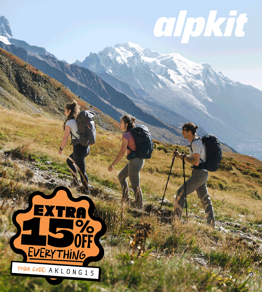 Explore Alpkit with an extra 15% off everything