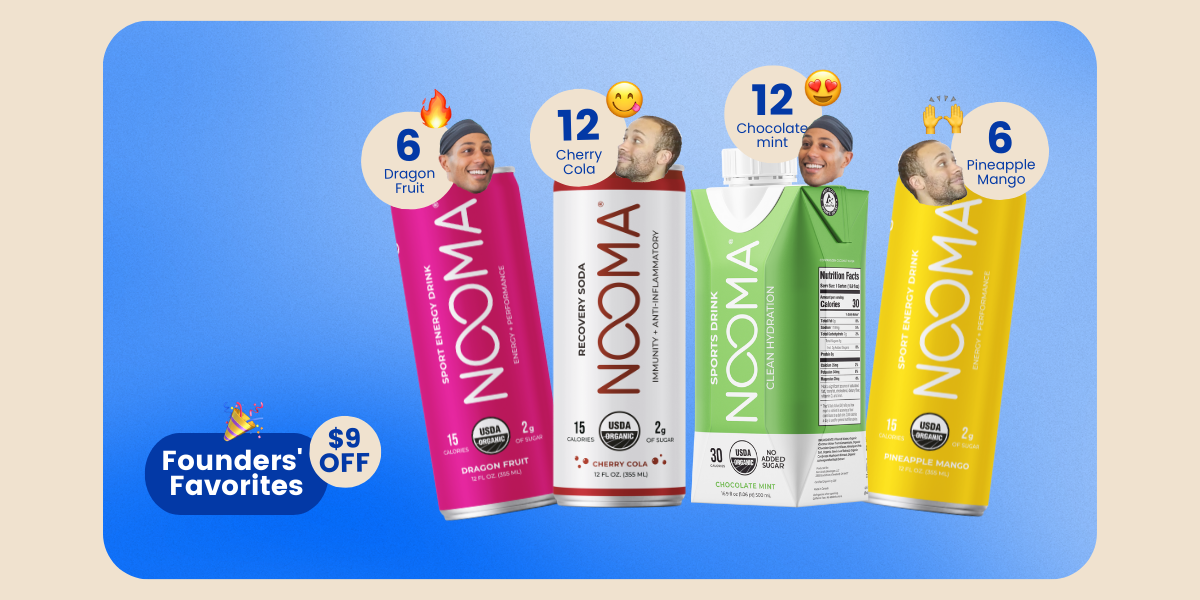 NOOMA, we're gifting you 9 off! NOOMA