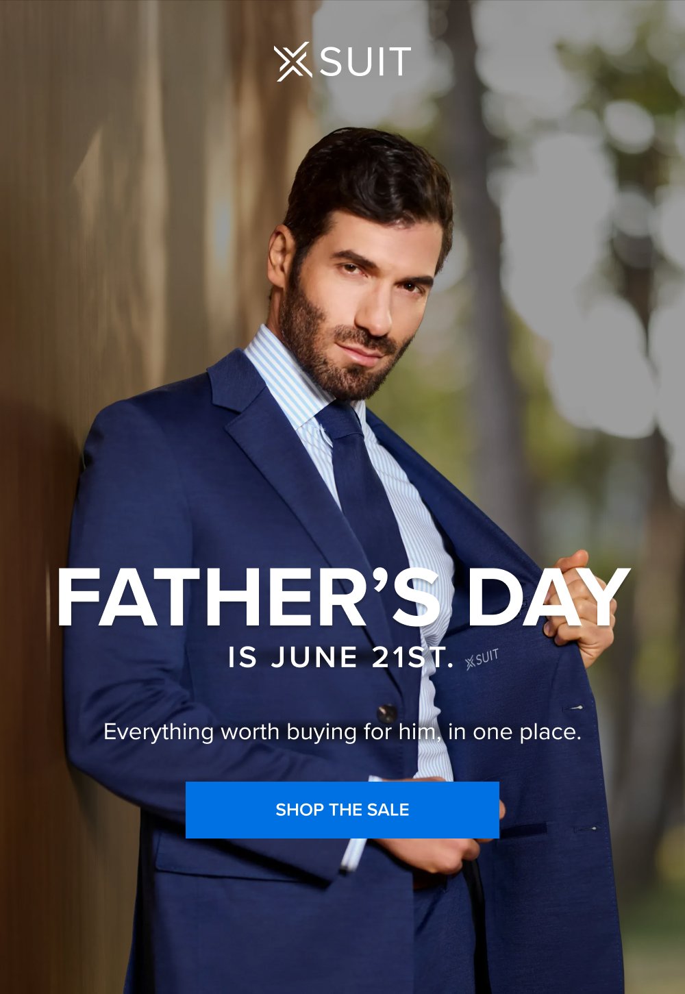 Father’s Day is JUNE 21ST. Everything worth buying for him, in one place. SHOP THE SALE This isn’t the time to procrastinate. Up to 40% off sitewide ends at midnight. And so does your chance to get a free xTie when you buy the xSuit 5.0 SHOP THE SPRING SALE