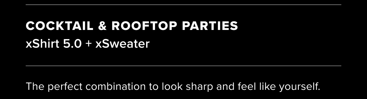 Cocktail & Rooftop Parties