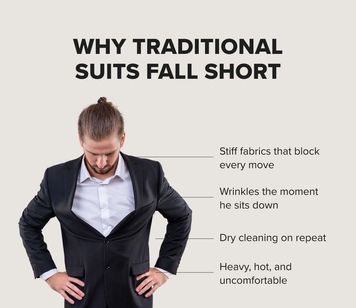Why Traditional Suits Fall Short