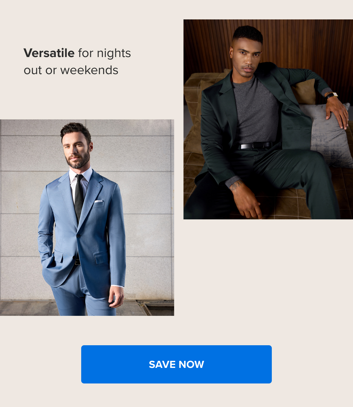 Versatile for nights out or weekends