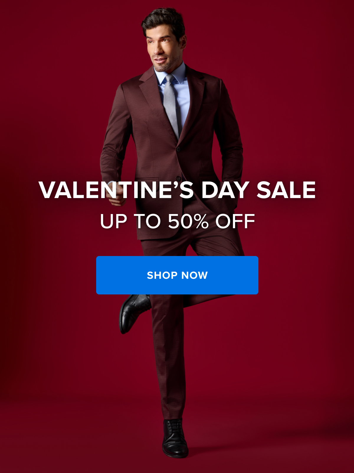 VALENTINE'S DAY SALE UP TO 50% OFF [SHOP NOW]