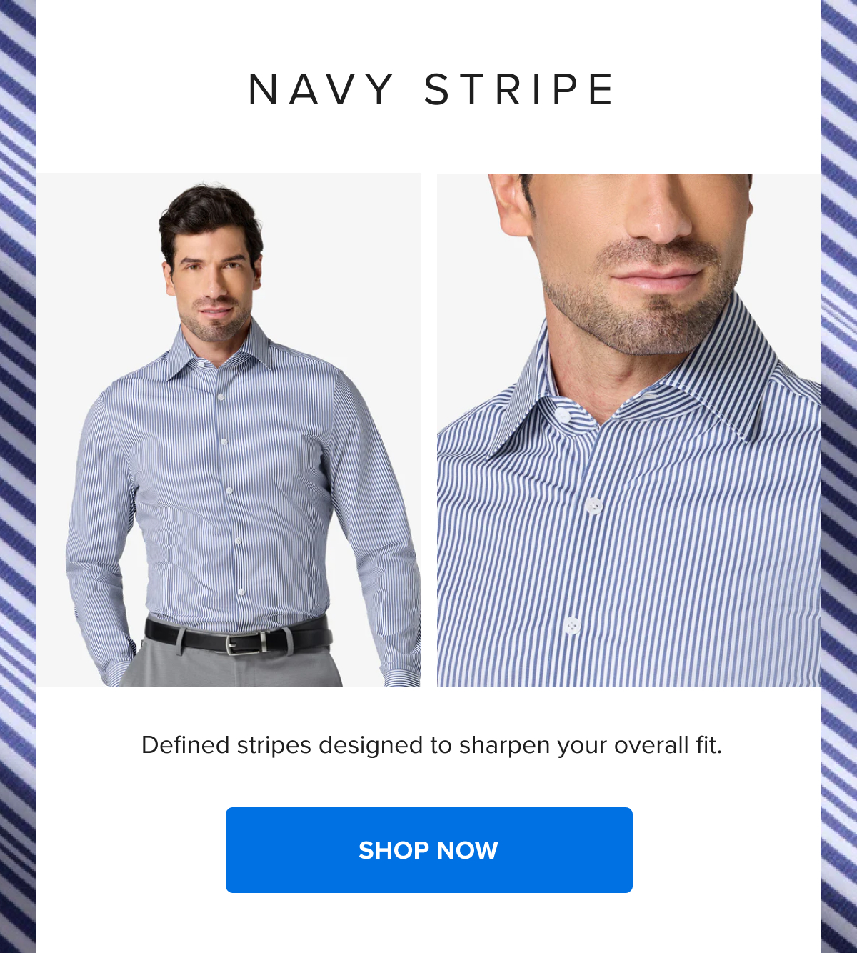 Navy Stripe